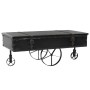 Mesa de centro de madera MDF y abeto 110x55x43 cm de vidaXL, Mesas de centro - Ref: Foro24-245761, Precio: 154,19 €, Descuent...