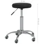 Silla de comedor cuero sintético negra de vidaXL, Sillas de comedor - Ref: Foro24-3085683, Precio: 56,43 €, Descuento: %