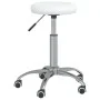 Silla de comedor de cuero sintético blanco de vidaXL, Sillas de comedor - Ref: Foro24-3085682, Precio: 56,12 €, Descuento: %