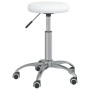 Silla de comedor de cuero sintético blanco de vidaXL, Sillas de comedor - Ref: Foro24-3085682, Precio: 57,18 €, Descuento: %