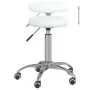 Silla de comedor de cuero sintético blanco de vidaXL, Sillas de comedor - Ref: Foro24-3085682, Precio: 56,12 €, Descuento: %