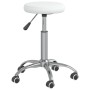 Silla de comedor de cuero sintético blanco de vidaXL, Sillas de comedor - Ref: Foro24-3085682, Precio: 57,18 €, Descuento: %