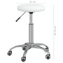 Silla de comedor de cuero sintético blanco de vidaXL, Sillas de comedor - Ref: Foro24-3085682, Precio: 57,18 €, Descuento: %