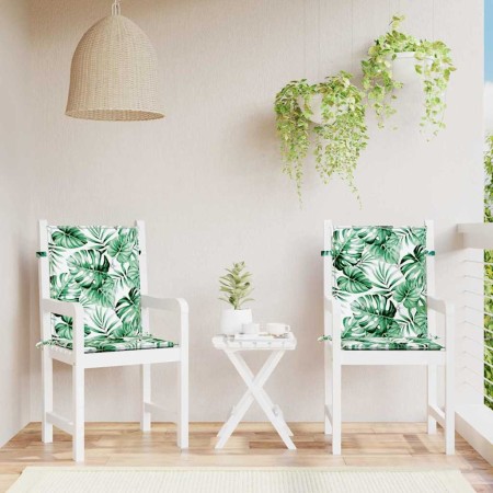 Cojines de Respaldo Hoja 2 pcs Patrón de hoja 100 x 50 x 3 cm en Decoración | Comprar online en Foru.es