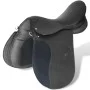 Set de montura de caballo de 16" y cuero negro 14 cm, 5 en 1 de vidaXL, Monturas - Ref: Foro24-90643, Precio: 206,40 €, Descu...