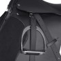 Set de montura de caballo de 16" y cuero negro 14 cm, 5 en 1 de vidaXL, Monturas - Ref: Foro24-90643, Precio: 201,97 €, Descu...