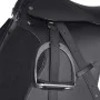 Set de montura de caballo de 16" y cuero negro 14 cm, 5 en 1 de vidaXL, Monturas - Ref: Foro24-90643, Precio: 206,40 €, Descu...