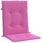 Cojines para silla con respaldo bajo 2 uds tela rosa en Decoración | Comprar online en Foru.es