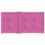 Cojines para silla con respaldo bajo 6 uds tela rosa en Decoración | Comprar online en Foru.es