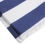 Cojín de tumbona tela Oxford a rayas azul y blanco en Decoración | Comprar online en Foru.es