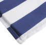 Cojín de tumbona tela Oxford a rayas azul y blanco en Decoración | Comprar online en Foru.es