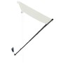 Toldo retráctil con LED color crema 250x150 cm de vidaXL, Toldos - Ref: Foro24-145924, Precio: 44,21 €, Descuento: %