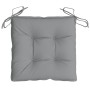 Cojines de silla de jardín 4 uds tela gris 40x40x7 cm en Decoración | Comprar online en Foru.es