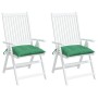 Cojines de silla de jardín 2 uds tela Oxford verde 40x40x7 cm en Decoración | Comprar online en Foru.es