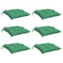 Cojines de silla de jardín 6 uds tela Oxford verde 40x40x7 cm en Decoración | Comprar online en Foru.es