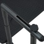 Mesa balcón colgante plástico aspecto ratán negro 60x64x83,5 cm de vidaXL, Mesas de jardín - Ref: Foro24-47894, Precio: 51,51...