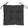 Cojines de silla de jardín 6 uds tela Oxford negro 40x40x7 cm en Decoración | Comprar online en Foru.es