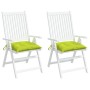 Cojines de silla de jardín 2 uds tela Oxford verde 40x40x7 cm en Decoración | Comprar online en Foru.es