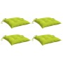 Cojines de silla de jardín 4 uds tela Oxford verde 40x40x7 cm en Decoración | Comprar online en Foru.es