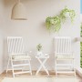 Cojines de silla de jardín 2 uds tela Oxford crema 50x50x7 cm en Decoración | Comprar online en Foru.es