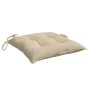 Cojines de palets de jardín 2 uds tela Oxford beige 50x50x7 cm en Decoración | Comprar online en Foru.es