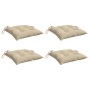 Cojines de palets de jardín 4 uds tela Oxford beige 50x50x7 cm en Decoración | Comprar online en Foru.es