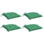Cojines para palets 4 unidades tela Oxford verde 50x50x7 cm en Decoración | Comprar online en Foru.es