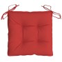 Cojines de palets de jardín 4 uds tela Oxford rojo 50x50x7 cm en Decoración | Comprar online en Foru.es
