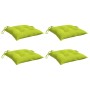 Cojines de palets de jardín 4 uds tela Oxford verde 50x50x7 cm en Decoración | Comprar online en Foru.es