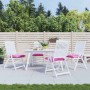 Cojines de silla de jardín 4 uds tela Oxford rosa 50x50x7 cm en Decoración | Comprar online en Foru.es