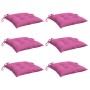 Cojines de silla 6 uds tela Oxford rosa 50x50x7 cm en Decoración | Comprar online en Foru.es
