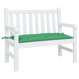 Cojín de banco de jardín tela Oxford verde 100x50x7 cm en Decoración | Comprar online en Foru.es