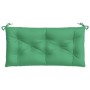Cojín de banco de jardín tela Oxford verde 100x50x7 cm en Decoración | Comprar online en Foru.es