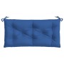Cojín de banco de jardín tela Oxford azul 100x50x7 cm en Decoración | Comprar online en Foru.es