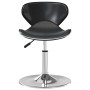 Silla de comedor cuero sintético negra de vidaXL, Sillas de comedor - Ref: Foro24-3088596, Precio: 81,48 €, Descuento: %