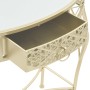 Mesa auxiliar estilo francés metal 82x39x76 cm dorada de vidaXL, Mesas auxiliares - Ref: Foro24-245936, Precio: 93,52 €, Desc...