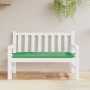 Cojín de banco de jardín tela Oxford verde 120x50x7 cm en Decoración | Comprar online en Foru.es