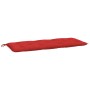 Cojín de banco de jardín tela Oxford rojo 120x50x7 cm en Decoración | Comprar online en Foru.es
