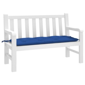 Cojín de banco de jardín tela Oxford azul 120x50x7 cm en Decoración | Comprar online en Foru.es