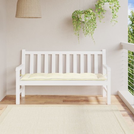 Cojín para banco de jardín tela Oxford crema 150x50x7 cm en Decoración | Comprar online en Foru.es