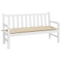 Cojín de banco de jardín tela Oxford beige 150x50x7 cm en Decoración | Comprar online en Foru.es