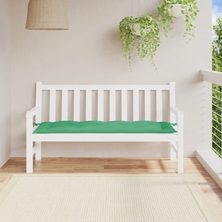 Cojín de banco de jardín tela Oxford verde 150x50x7 cm en Decoración | Comprar online en Foru.es