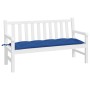 Cojín para banco de jardín tela Oxford azul real 150x50x7 cm en Decoración | Comprar online en Foru.es