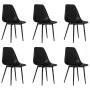 Sillas de comedor 6 unidades negras PP de vidaXL, Sillas de comedor - Ref: Foro24-3082342, Precio: 226,83 €, Descuento: %