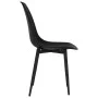 Sillas de comedor 6 unidades negras PP de vidaXL, Sillas de comedor - Ref: Foro24-3082342, Precio: 226,83 €, Descuento: %