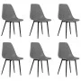 Sillas de comedor 6 unidades gris PP de vidaXL, Sillas de comedor - Ref: Foro24-3082343, Precio: 244,75 €, Descuento: %