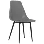 Sillas de comedor 6 unidades gris PP de vidaXL, Sillas de comedor - Ref: Foro24-3082343, Precio: 244,75 €, Descuento: %