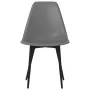 Sillas de comedor 6 unidades gris PP de vidaXL, Sillas de comedor - Ref: Foro24-3082343, Precio: 244,75 €, Descuento: %