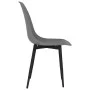 Sillas de comedor 6 unidades gris PP de vidaXL, Sillas de comedor - Ref: Foro24-3082343, Precio: 244,75 €, Descuento: %