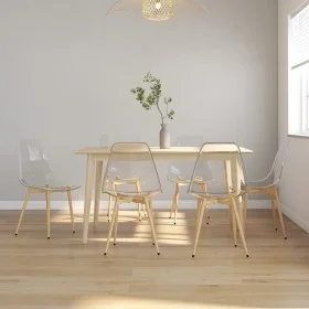 Sillas de comedor 6 unidades transparente PET de vidaXL, Sillas de comedor - Ref: Foro24-3082351, Precio: 241,33 €, Descuento: %
